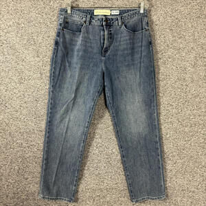 Soft Surroundings Women’s Size 14P Petite Slim Straight Leg Stretch Denim Jeans